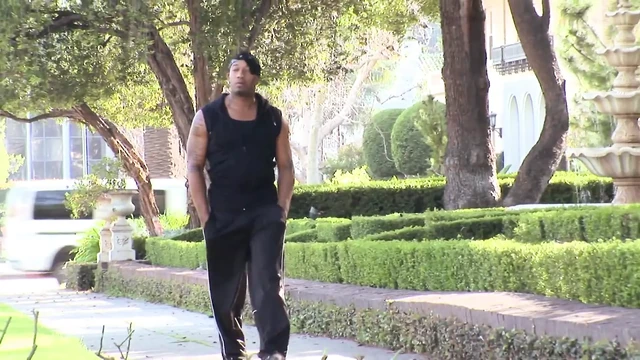 Black stud deep throats hard white cock and fucks him in the ass