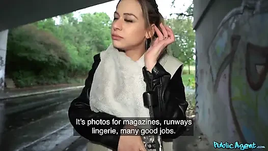 Public Agent - Sexy Spanish Cum Star Bella Rico Loves Big Strange Cock