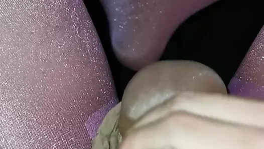 Cum içinde külotlu çorap 3