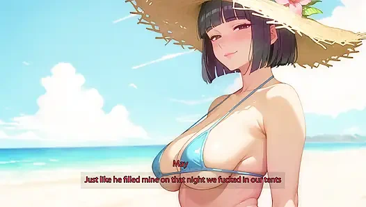 Ateşli evli kadınlar garip istiyor - kocalarını kart oyunlarına baştan çıkarıyor - bölüm 3