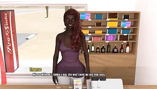 Grandmas house: big cock, cumshot on the road ep.28