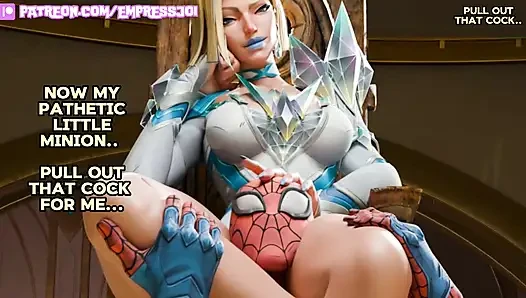 Femdom hentai JOI - pemujaan kaki emma yang sempurna