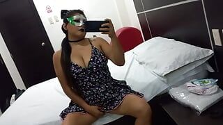 LET'S MAKE PORN IN THE HOTEL!! MY STEPMOTHER ASKED ME TO ACCOMPANY HER TO RECORD HOMEMADE PORN AT THE HOTEL