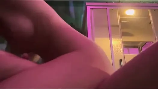 Public Shower Tease at the Spa