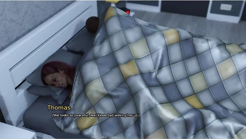 Grandma's House - G'smh - Gameplay - Roleplay - MILF Fucks Her Tenant Boyfriend Besides Her Husband