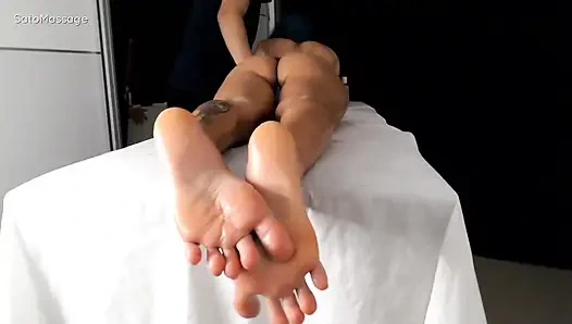Подборка массажа ступней No1