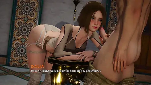 Blonde Slut Lies Back on Table, Takes Massive Cock Down Her Throat