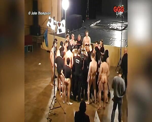 Brunette Slut Gets Gang Banged by Crowd and Takes Multiple Facials