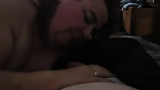 Stepdaddy's birthday morning part one