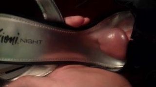 peep toe heels fuck and cum