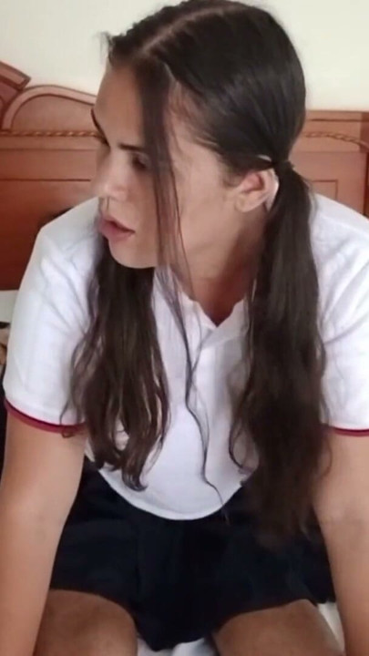 BRUNETTE LATINA STUDENT WITH A BIG ASS IS FUCKED BY HER MATH TEACHER | Clip 1