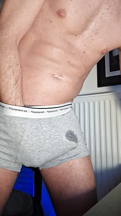 Jeg har hårdt i mine boksershorts sidst på dagen
