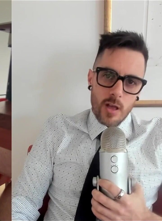 Asmr Roleplay as Your Grad College Professor! Includes Cumshot!