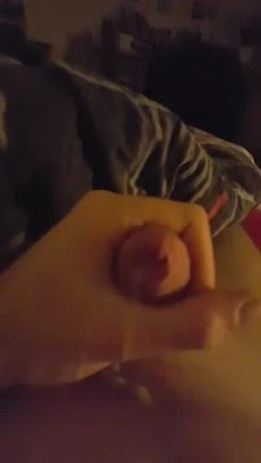 Cum in the bed