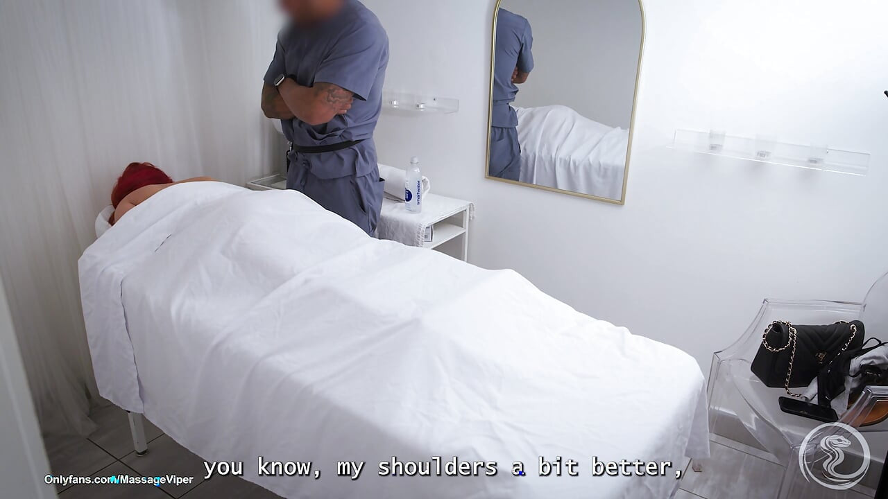 Busty Client Spreads Legs On Massage Table  69, Facesitting, Doggy Style & Facial Tit Cumshot