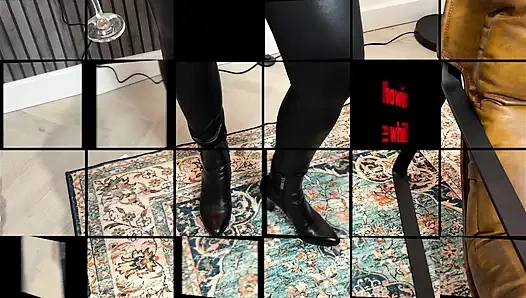 Mrs Mature Feet showing real attitude