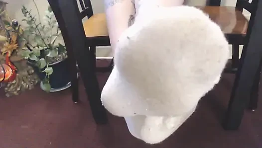 Kaus kaki kecil yang kotor