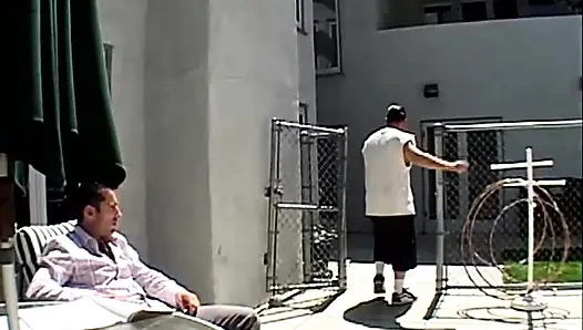 Double Penetration and Cumshot in Mouth for Young Redhead Girl