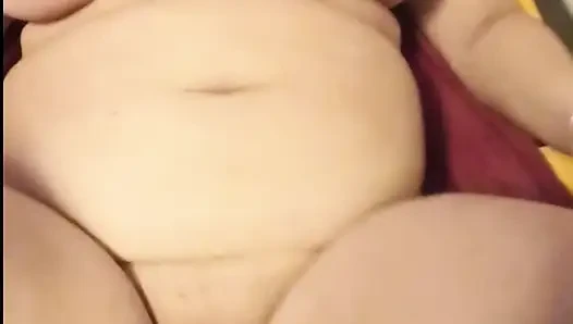 Big tits chubby wife orgasms on my friend's dick