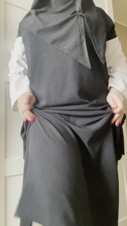 Look what's under the dress
