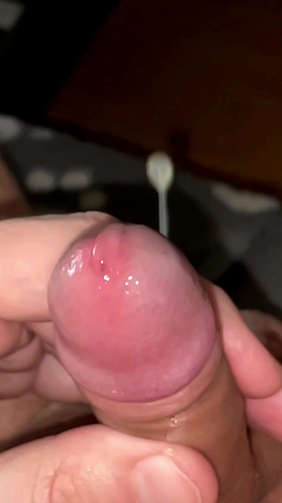 Must-see moment from "play and jerk off with my small foreskin cock"