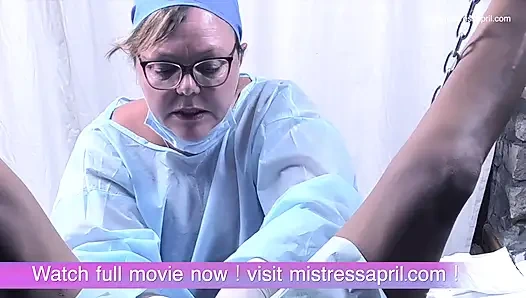 Sowing Slave Rosie's Naughty Pussy Closed