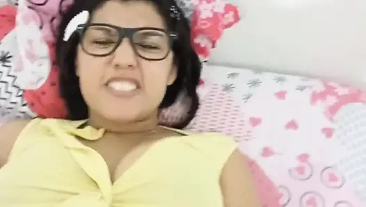 Colombian Was Recording a Porn Video for Her Husband Who Is in New York United States but Ended up Fucking with the Neighbor Ver