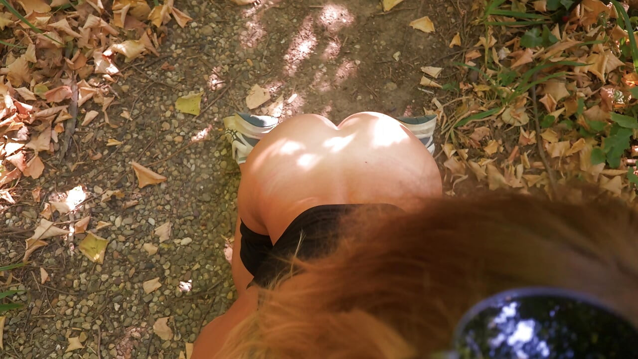 I Sucked a Stranger's Big Cock in the Park Risky Outdoor Sex