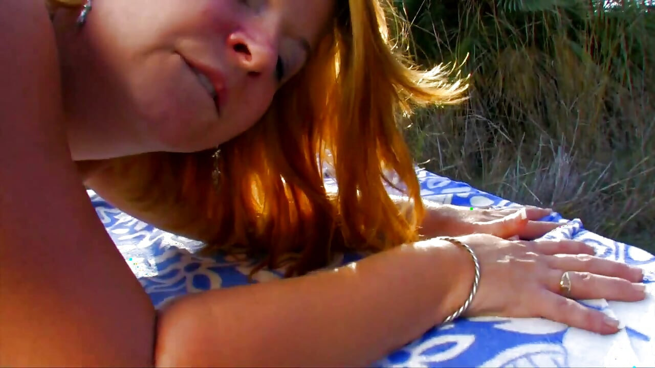 Two horny girls get anally fucked outdoors