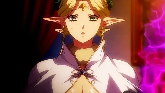 Hexenschlampen werden in der welt der magier hart gefickt! Kyonyuu Elf Oyako saimin hentai porno, hentai sexszenen