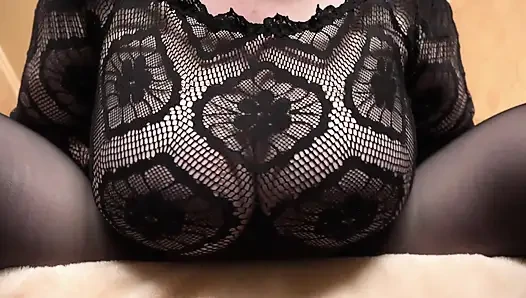 Beautiful Big Tits, Close-up From Above