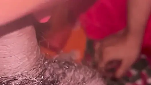 Bhabi giving blowjob