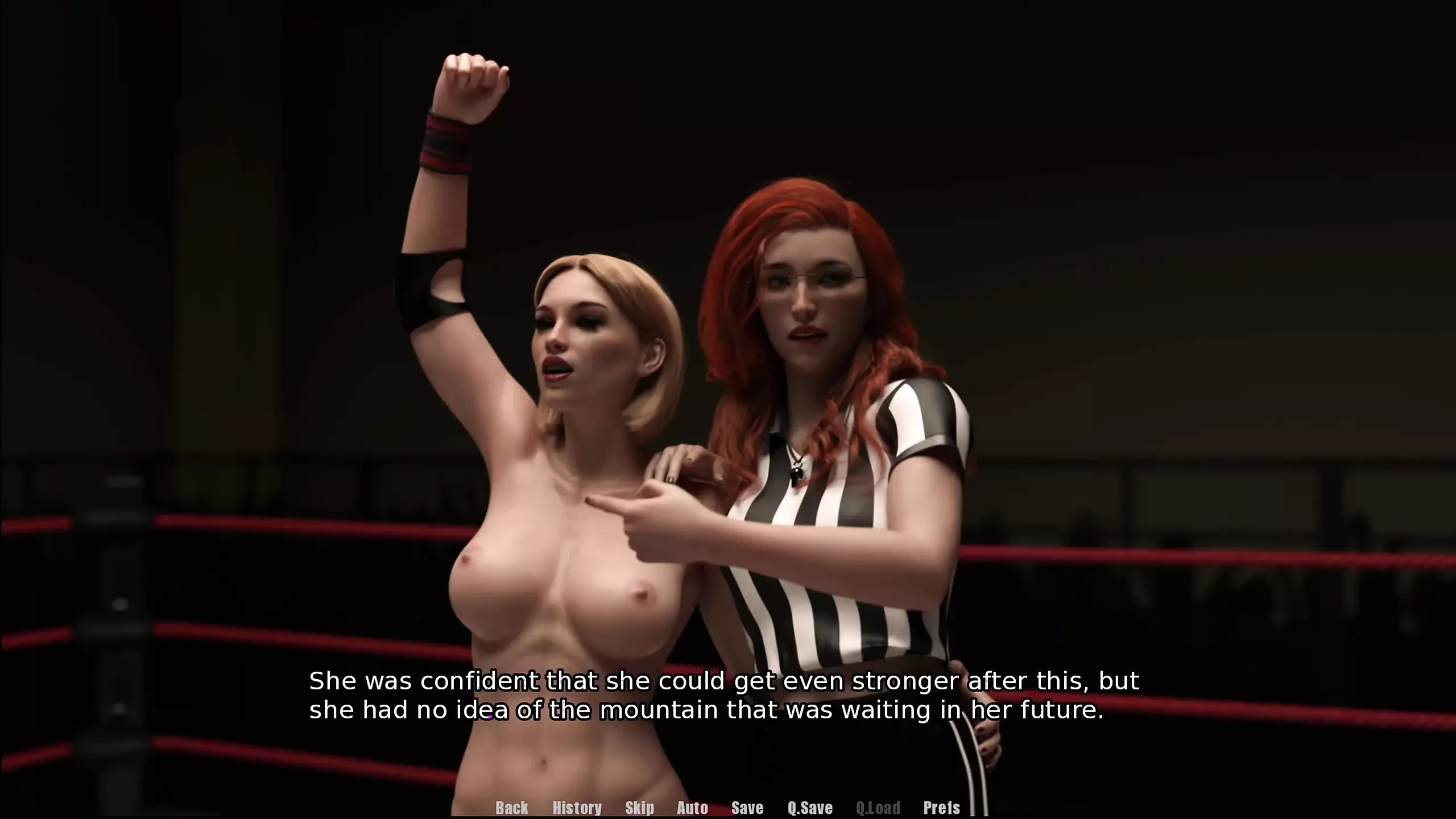 Going Over 7 Jane almost lost but got the uperhand in the match