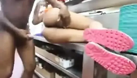 Burger King Girl Gets Some Beef