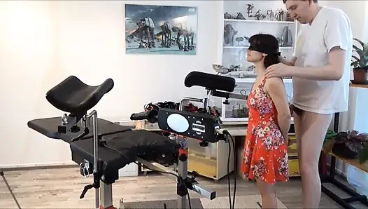 Used and Humiliated Defenseless in the Gynecological Chair