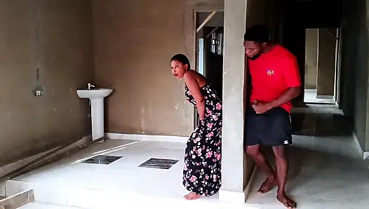 The plumber fucked me hard in my new house part 1