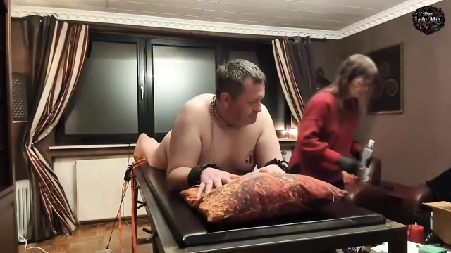 DomLady Mia - Punishment of terror for the Slave - Training: Ass Fucked by the Fucking Machine - Part 1