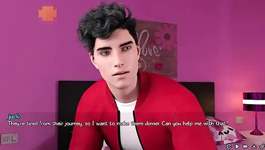 Pure Love No1: Джек поужинает с Ava, Eve и Lily