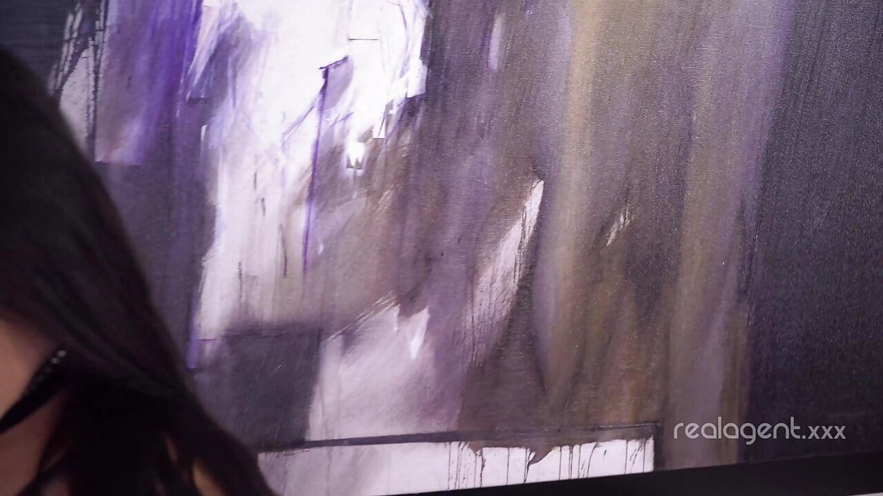 Naughty Babe Sasha Rose Prepared Special Fetish Leather Lingerie for Her Lover