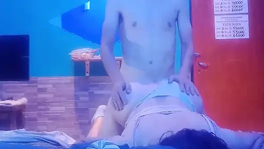 Doggy Style and Riding Me, My Chubby Girlfriend in a Village Hotel