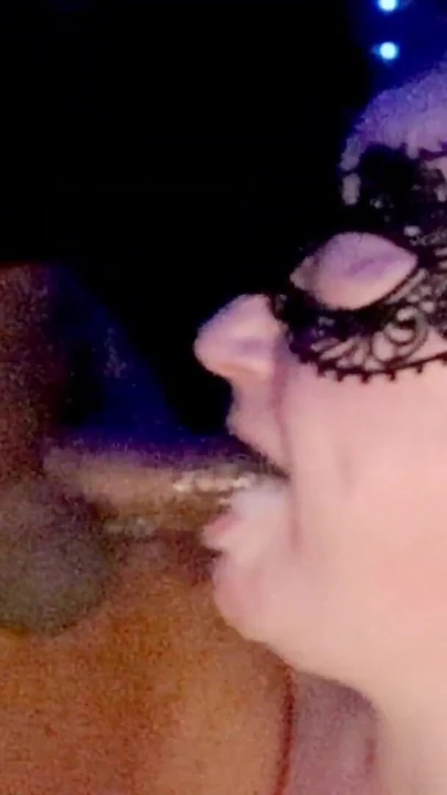 Epic moment from "CUM thirsty huge tit amateur MILF gagging sucking and slurping on young mans cock after Netflix and Chill"