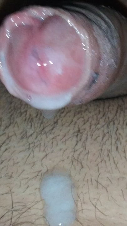 Jerking off in bed