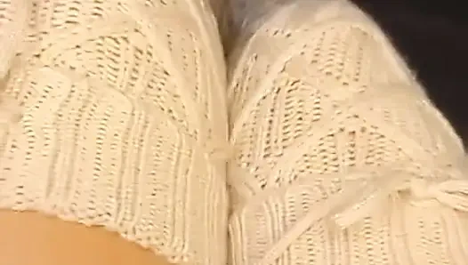 Meine khaki socken necken