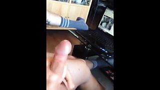 Circle jerk compilation - a lot of cocks and cum