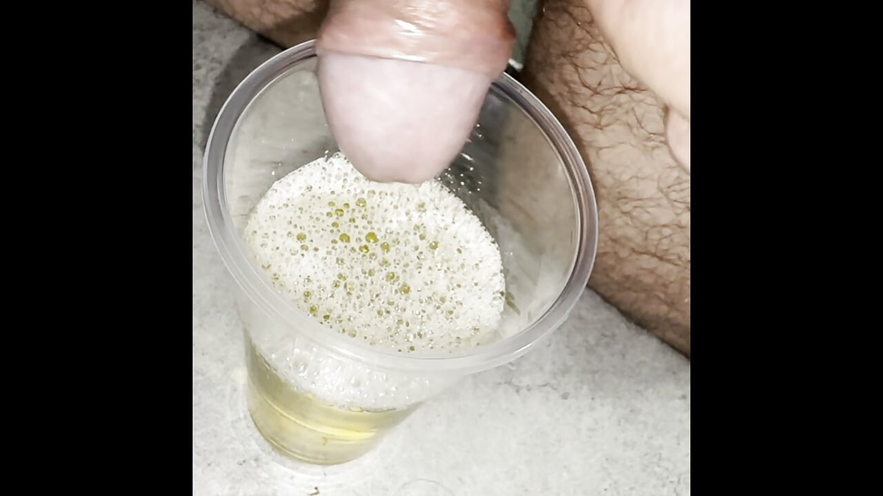 Pissing in a plastic cup mega compilation