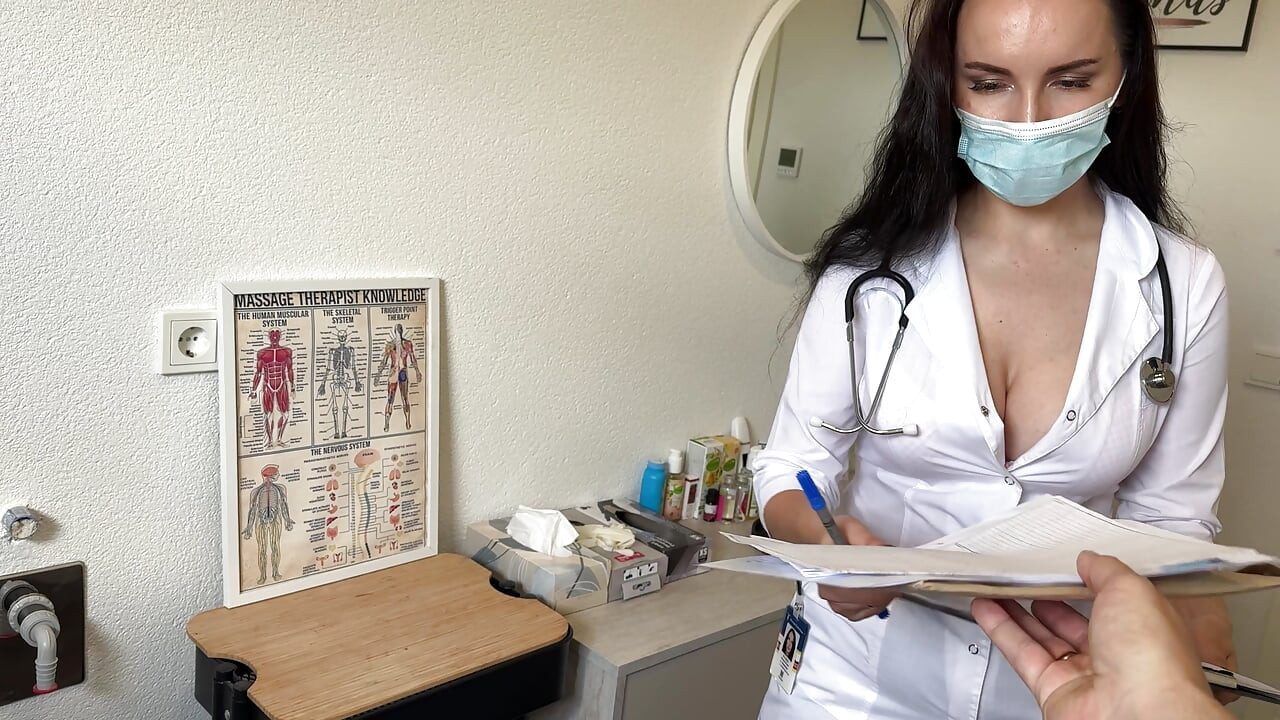The Hottest Nurse Ever Forgot She Was at Work