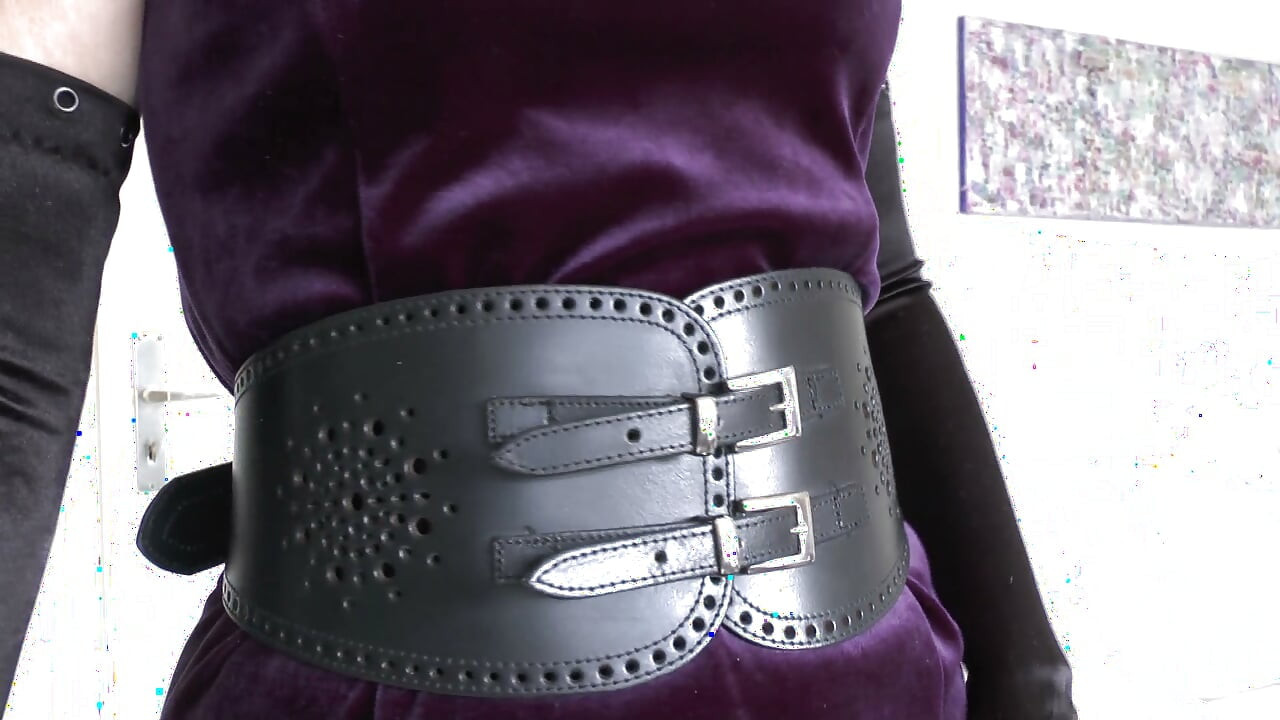 Wide Tight Belts Part 83 Lady Victoria Valente