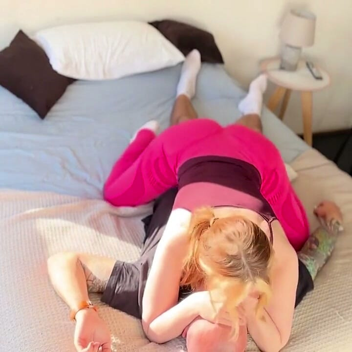 Dry Hump Girlfriend: Aggressive Grinding & Cum in Pants