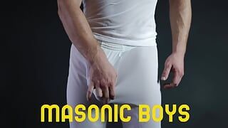 MasonicBoys - Suited Marco Napoli seduces twink in ritual interview