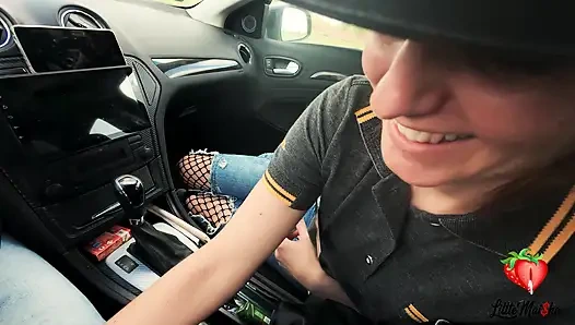 A McDonald's employee spilled Sprite on me. As punishment, she had to give me a blowjob and swallow it in the car.
